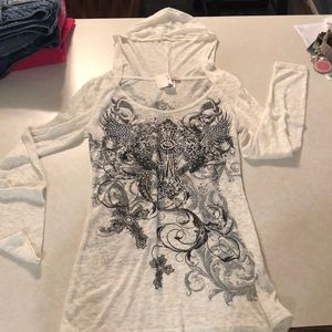 Los Angeles Gemmed Long sleeve